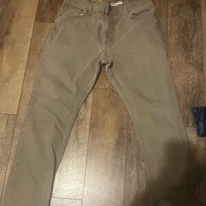 Wrangler Athletic Fit Khaki Pants